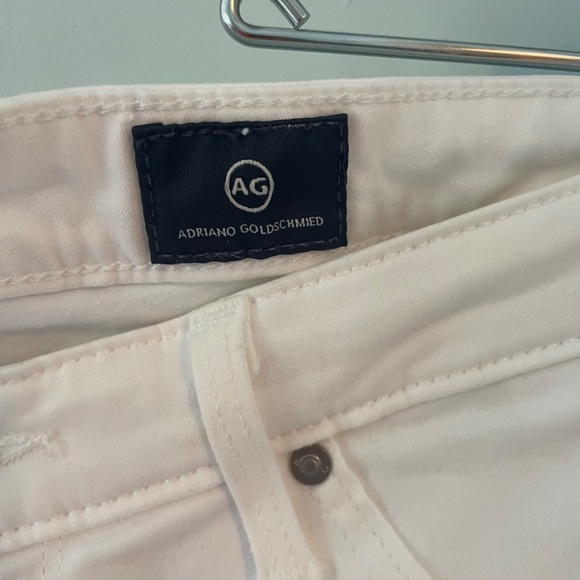AG Jeans Abbey Ankle-Length Super Skinny White Jeans - Size 29R - Picture 2 of 5